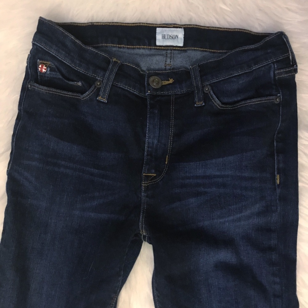 HUDSON designer jeans LOVE midrise bootcut